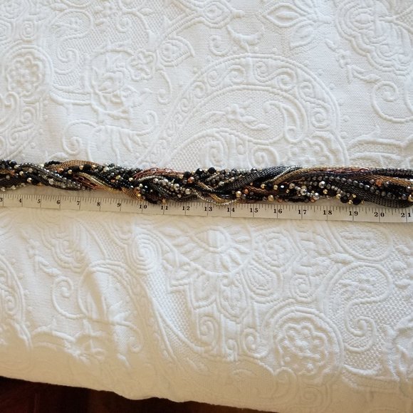 Two Super Chunky Chain Necklaces Plus Earrings - Picture 3 of 4